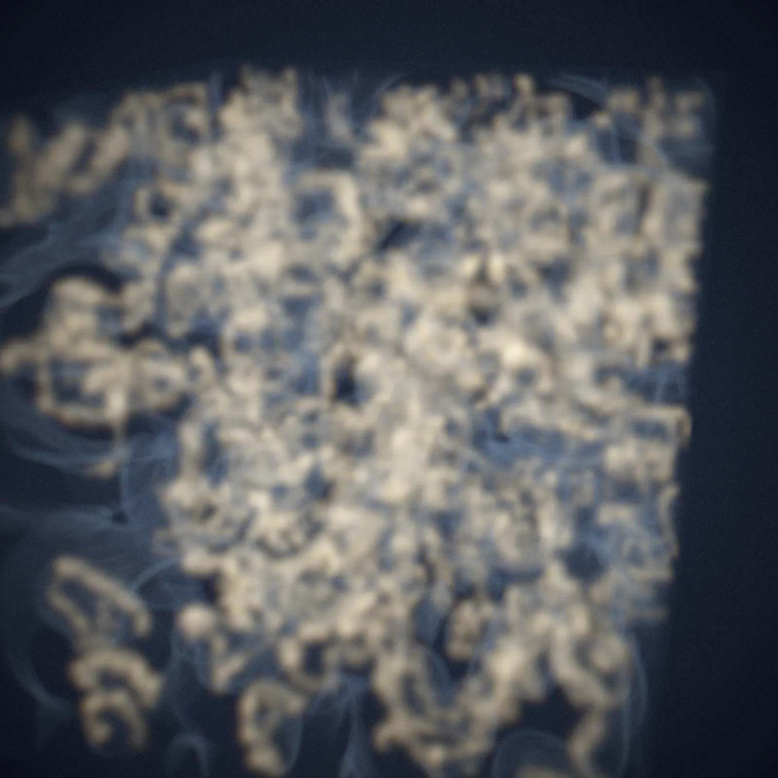 a tangle — proliferating filaments as golden script