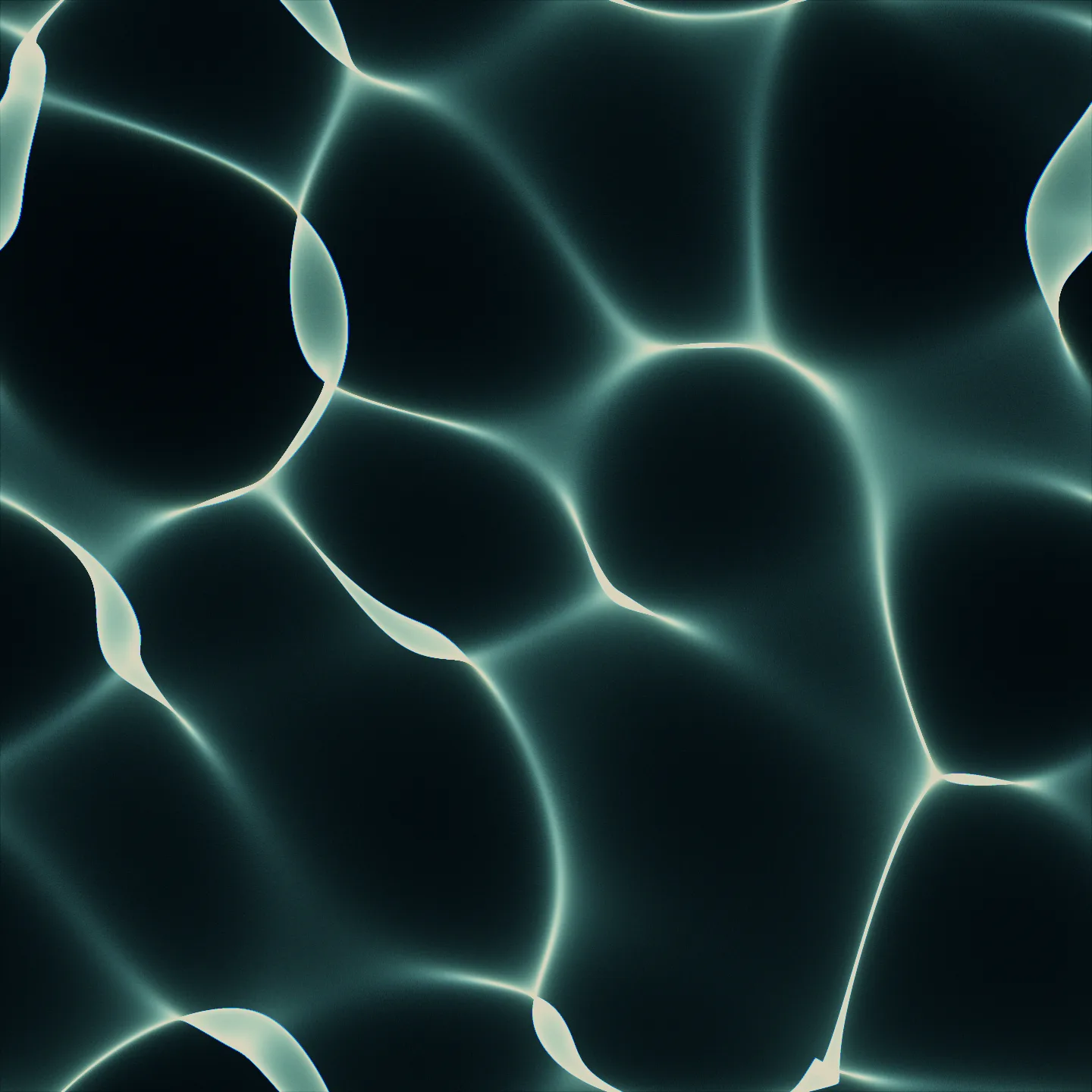 the net — the sharpest single web, just past focus